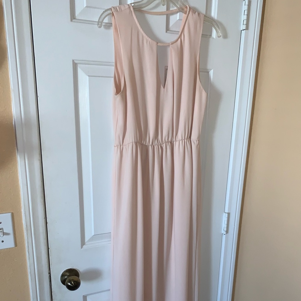 Blush Pink long dress